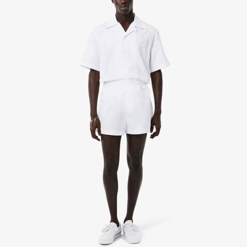 LACOSTE Poplin Track Shorts-2