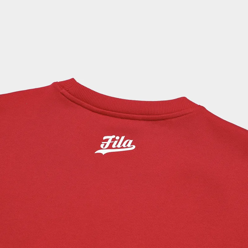 FILA FUSION CULTURE Sweatshirt Men's Eirland Red-3