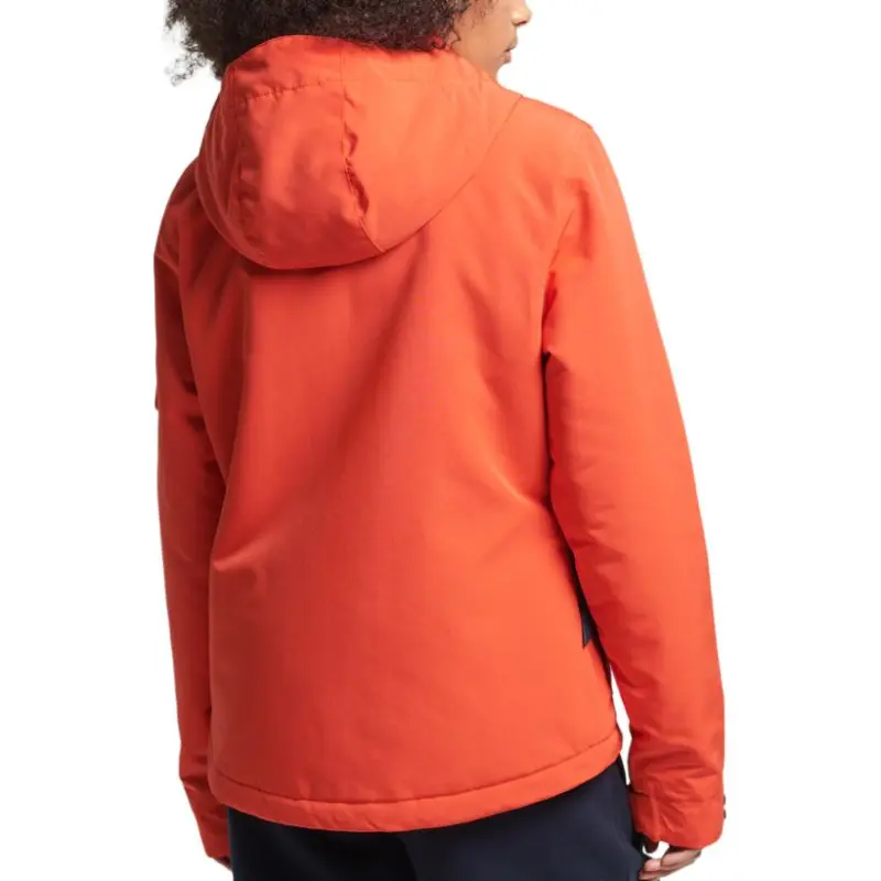SUPERDRY Windbreaker Jacket Women's Orange Red-2