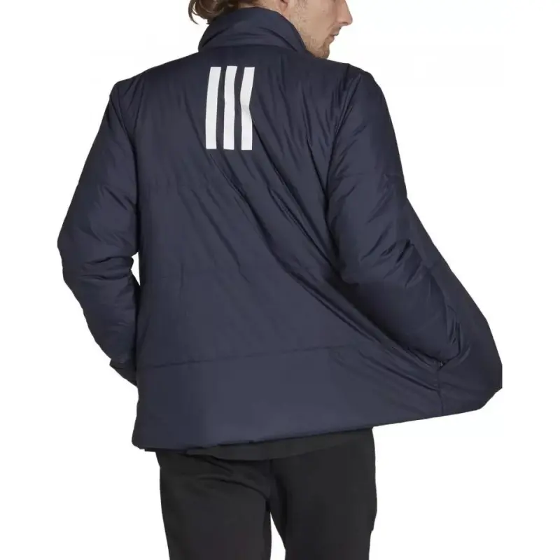 Adidas Puffer Jackets Men Dark Blue-2