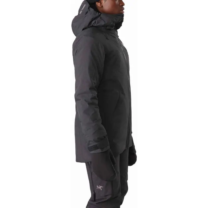 Arcteryx Skiing And Paragliding Water-Resistant Windproof Breathable Warm Windbreaker Jacket Women's Black-1