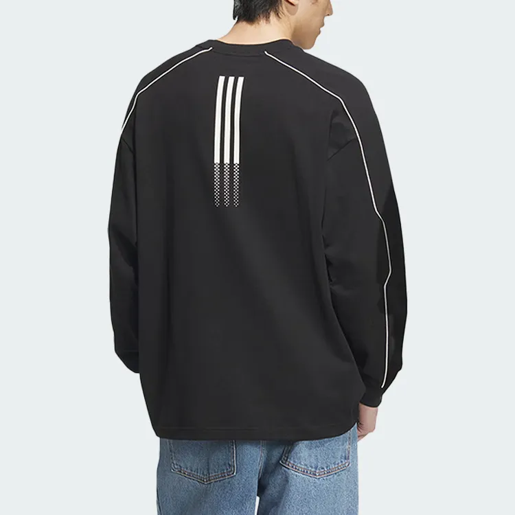 Adidas Originals SS25 RAC CREW U T Shirt Unisex Black-4
