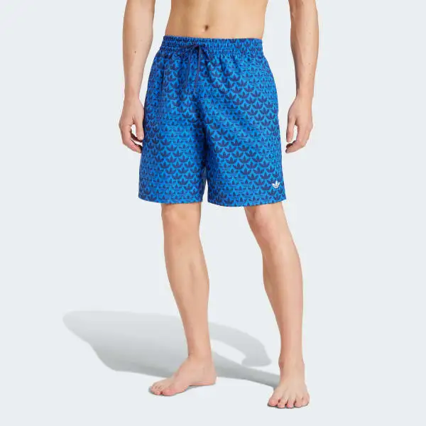 Adidas Originals Monogram Swim Shorts-1