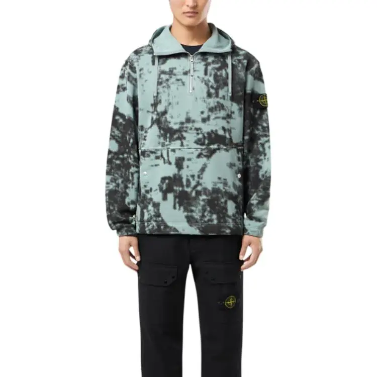 STONE ISLAND Abstract-print Hoodie-2