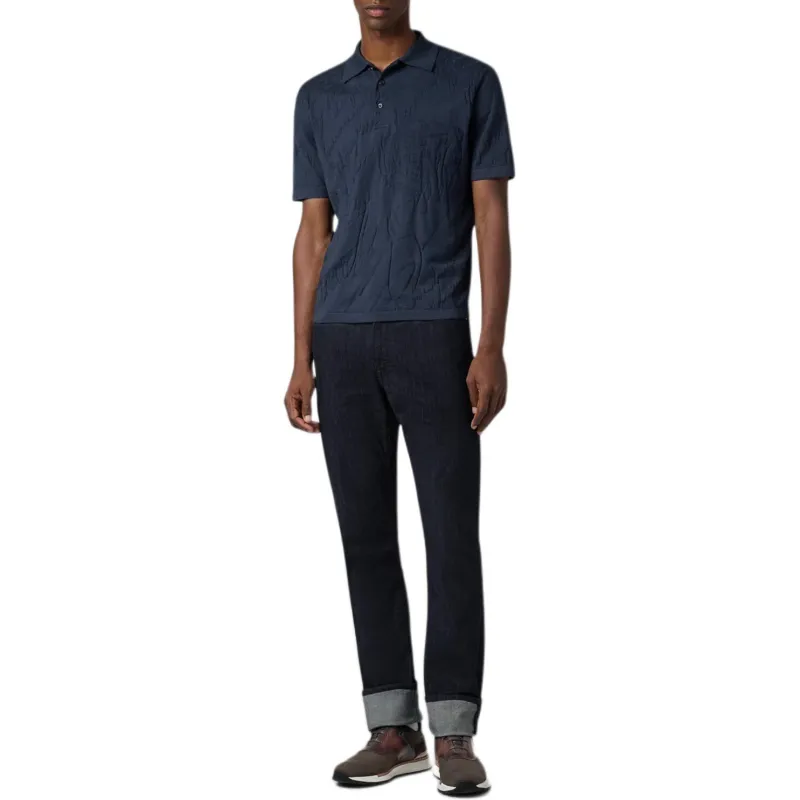 BERLUTI Polo Shirts Men Blue-2