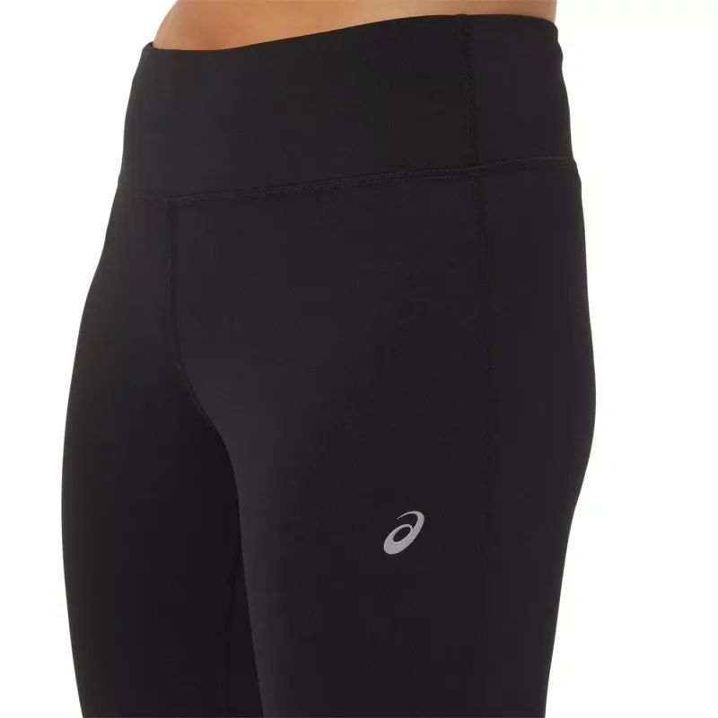Asics KATAKANA CROP TIGHT Sports Pants Women's Black-4