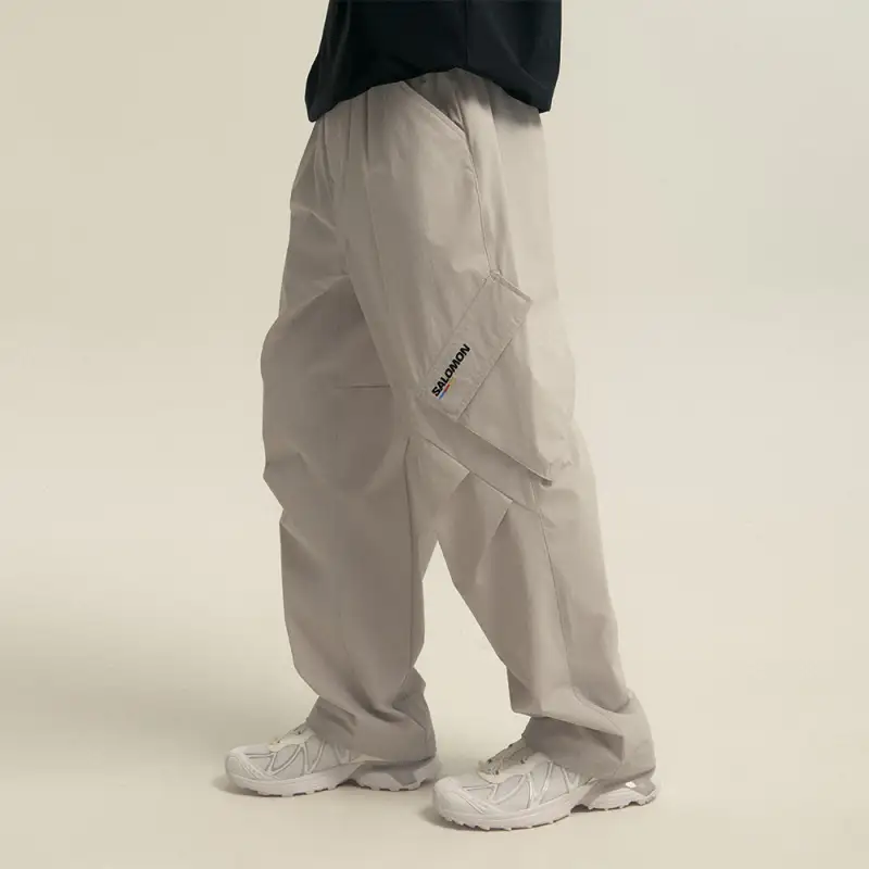 SALOMON Cargo Pants Men's White-3