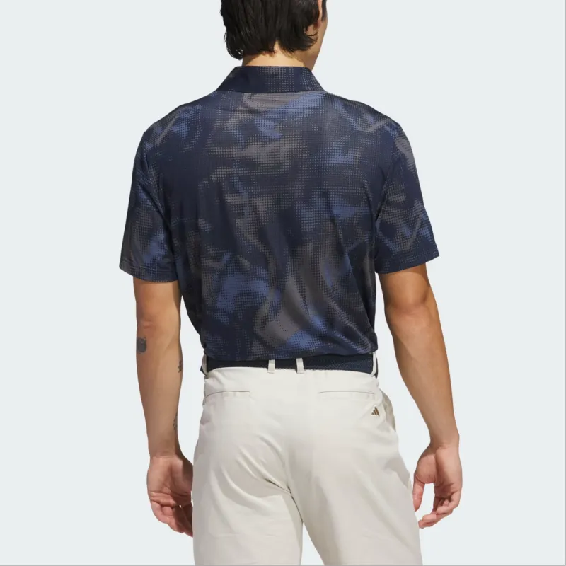 Adidas Free Shipping With AdiClub Ultimate365 Printed Mesh Polo Shirt-3