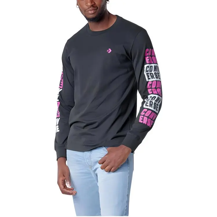 Converse T Shirts Men Black-1