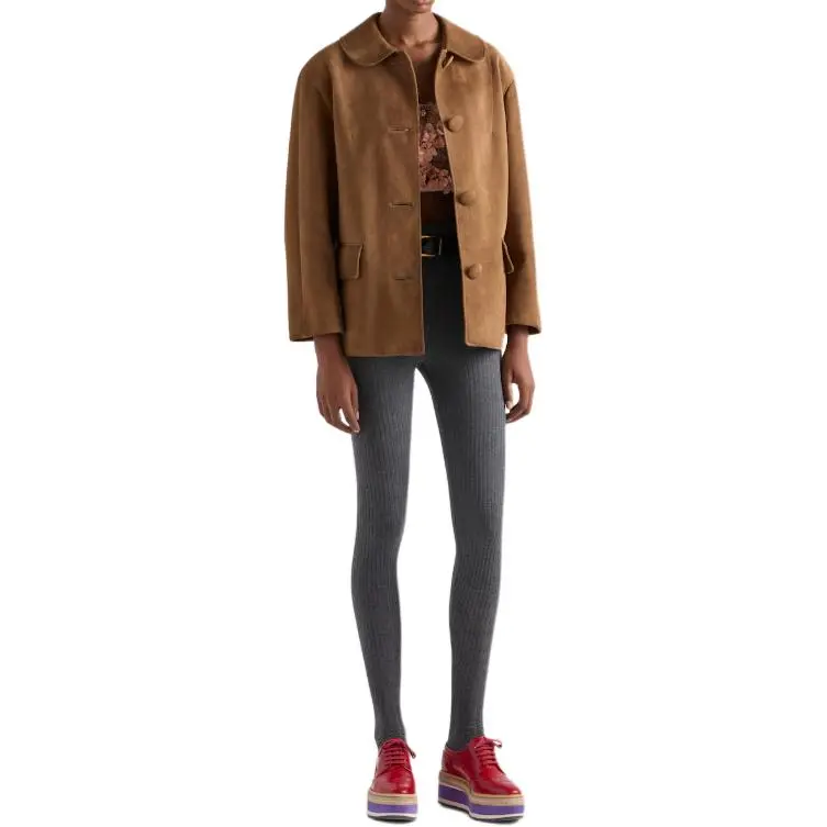 PRADA Jackets & Coats Women's Brown-1