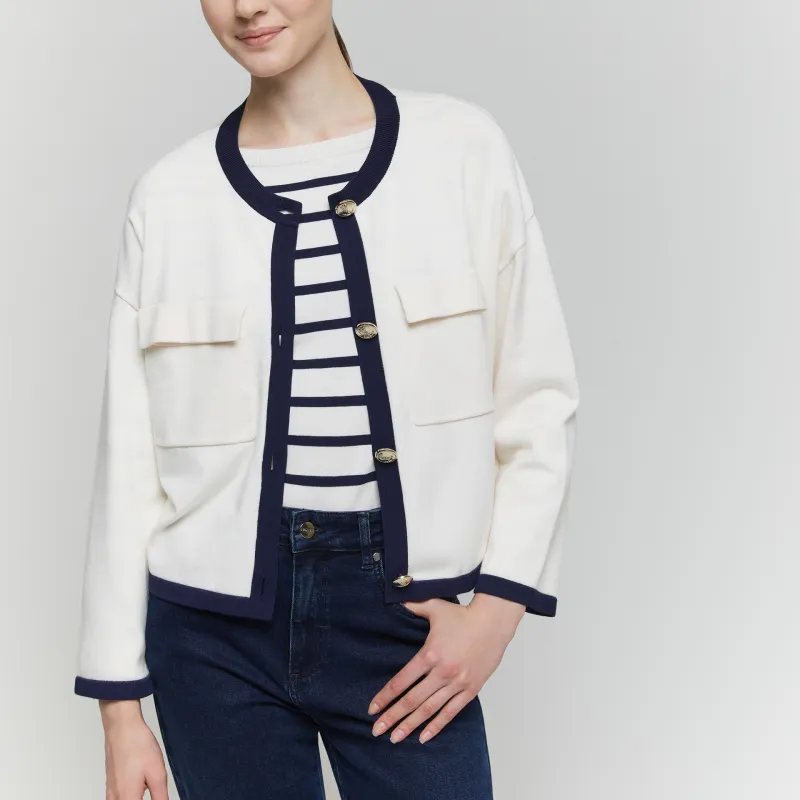 I BLUES SS25 Knitwear Women's White-2