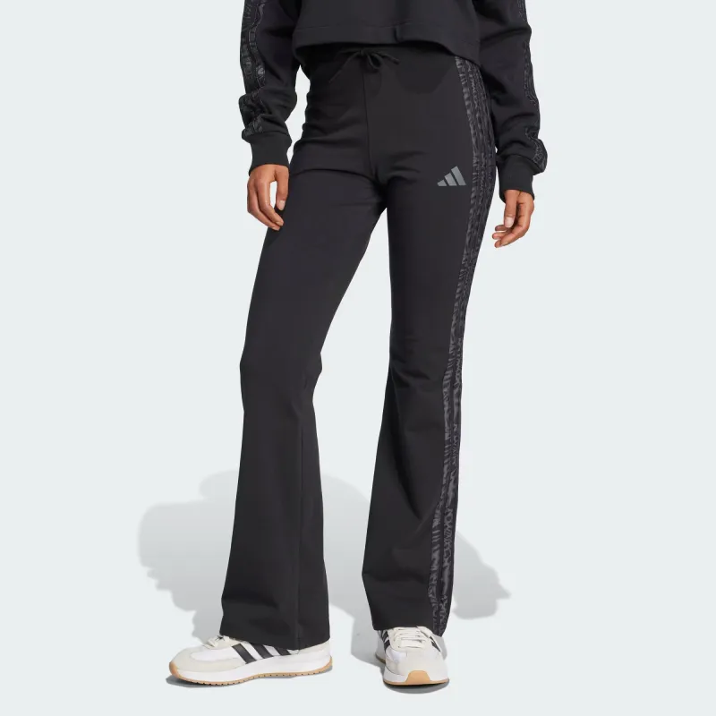 Adidas Free Shipping With AdiClub Essentials 3 Stripes Print Cotton Leggings-1