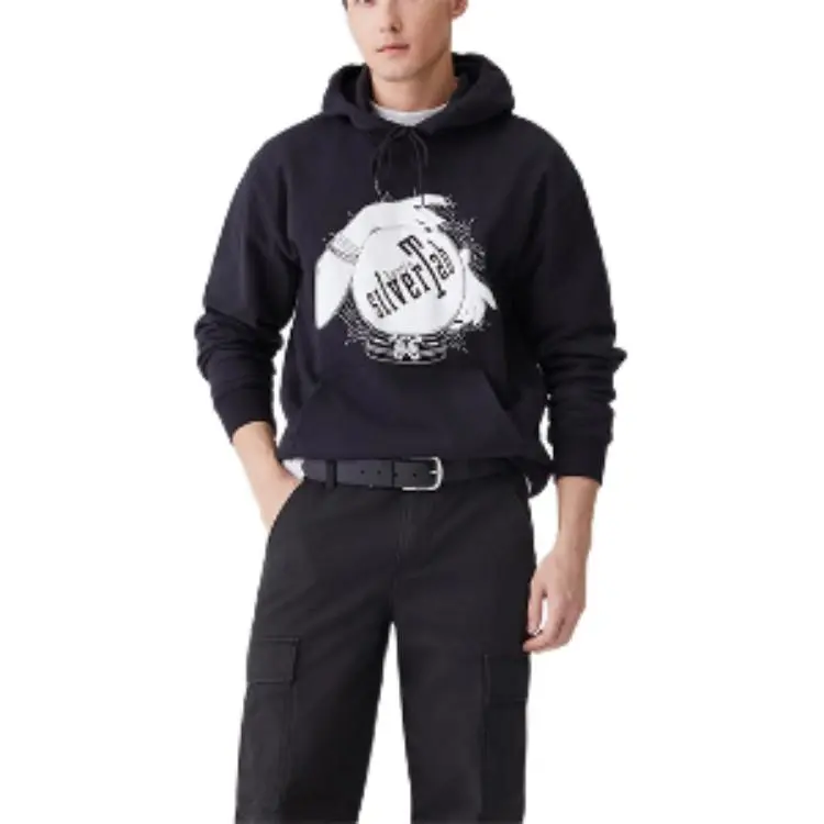 Levi’s Silver Label Series Sweatshirt Men's Navy Blue-2