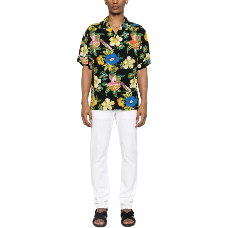 ETRO Zanzibar Printed Short Sleeved Shirt-2