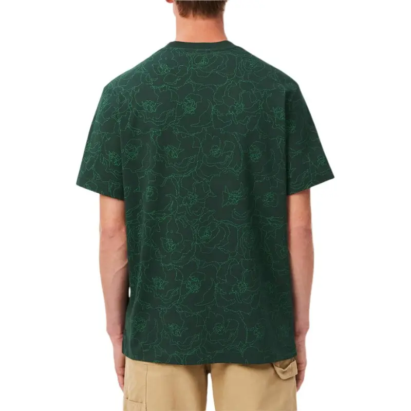 LACOSTE T Shirt Men's Medium Pea Green-2