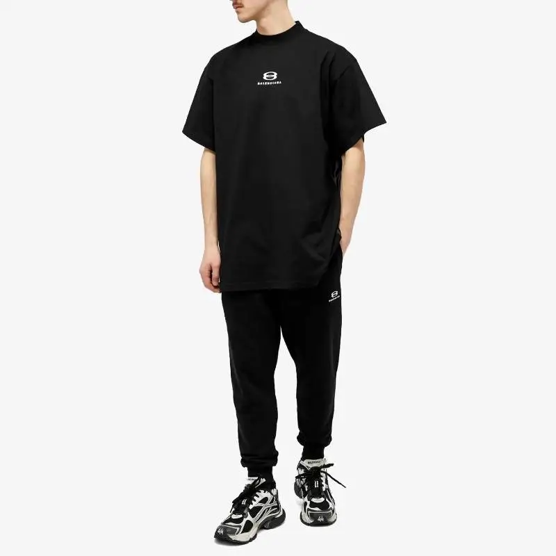 Balenciaga Knitted Sweatpants Regular Fit Men's Black-10