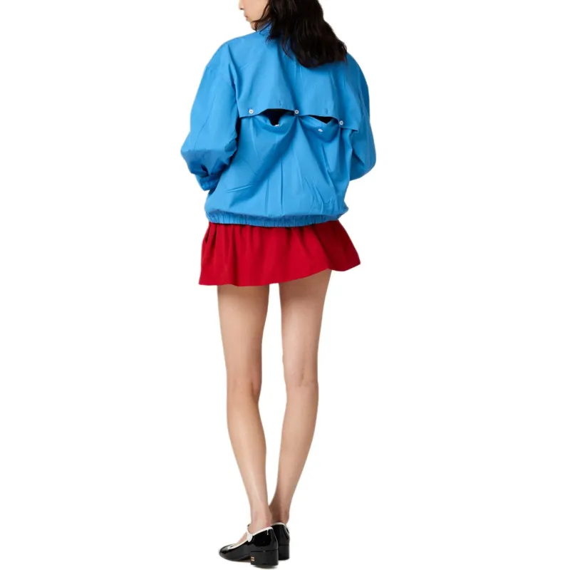 MIU MIU Poplin Mini Skirt-2