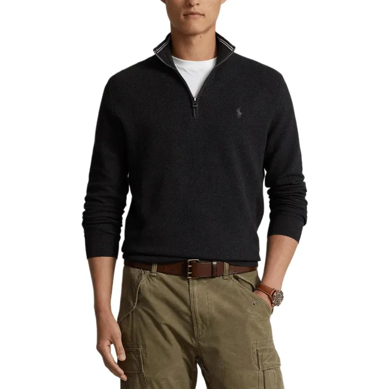 Polo Ralph Lauren Half zip Cotton Jumper-2