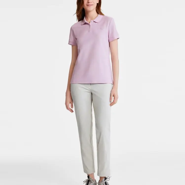 AIGLE Polo Shirt Women's Scented Light Pink-3