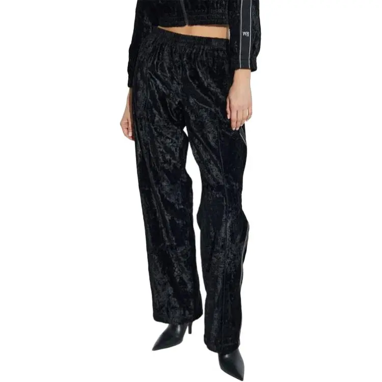 Alexander Wang Velvet Track Pants-3