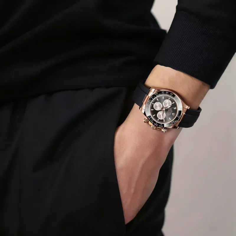 ROLEX Men Universe Slim Ditan Series Watch-1