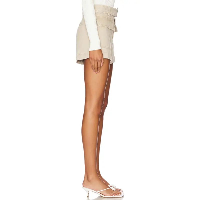 A.L.C. Denim Shorts Women's Ecru-3