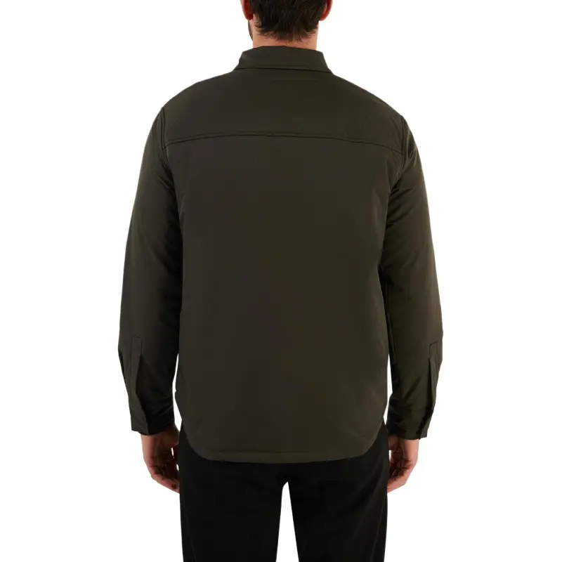 EMPORIO ARMANI Logo patch Shirt jacket-3