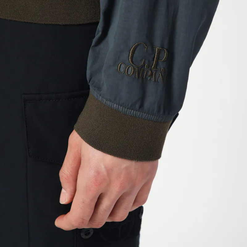 C.P.Company Logo embroidered Bomber Jacket-3