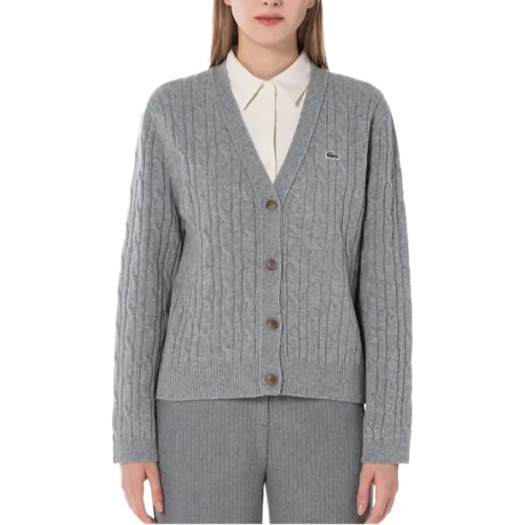 LACOSTE Sweaters Women's Gray-2