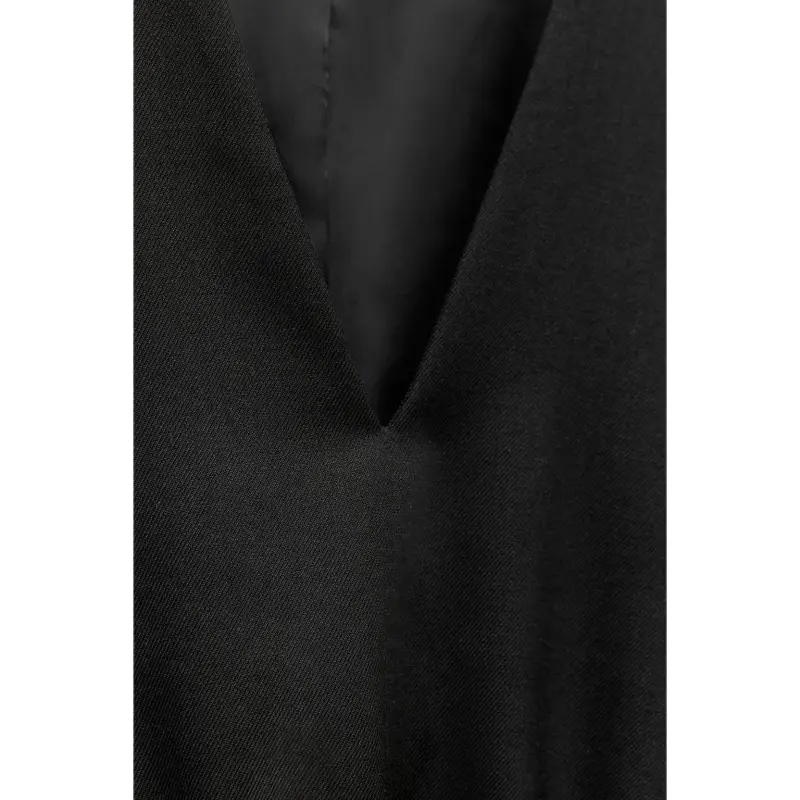 ZARA ZW Series Short Sleeved Dresses Women's Black-5