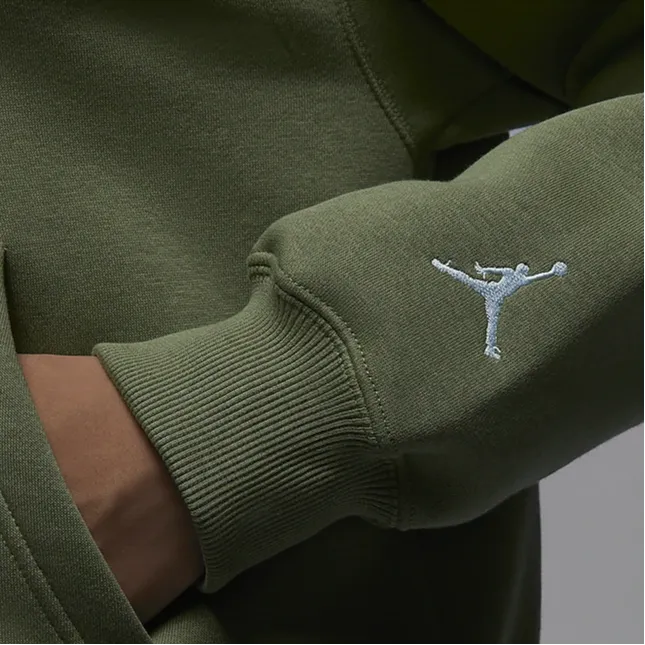 Jordan Brooklyn Sweatshirts Women's Green-2