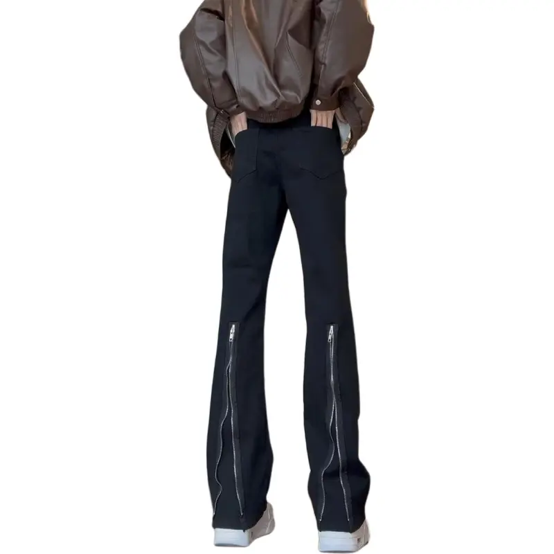 NHZN Jeans Unisex Black-3