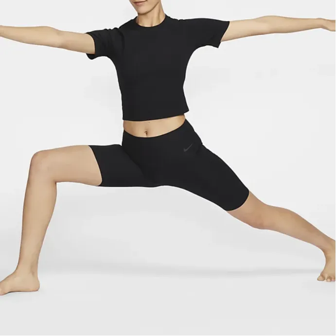 Nike Crop Tops Women's Black-2