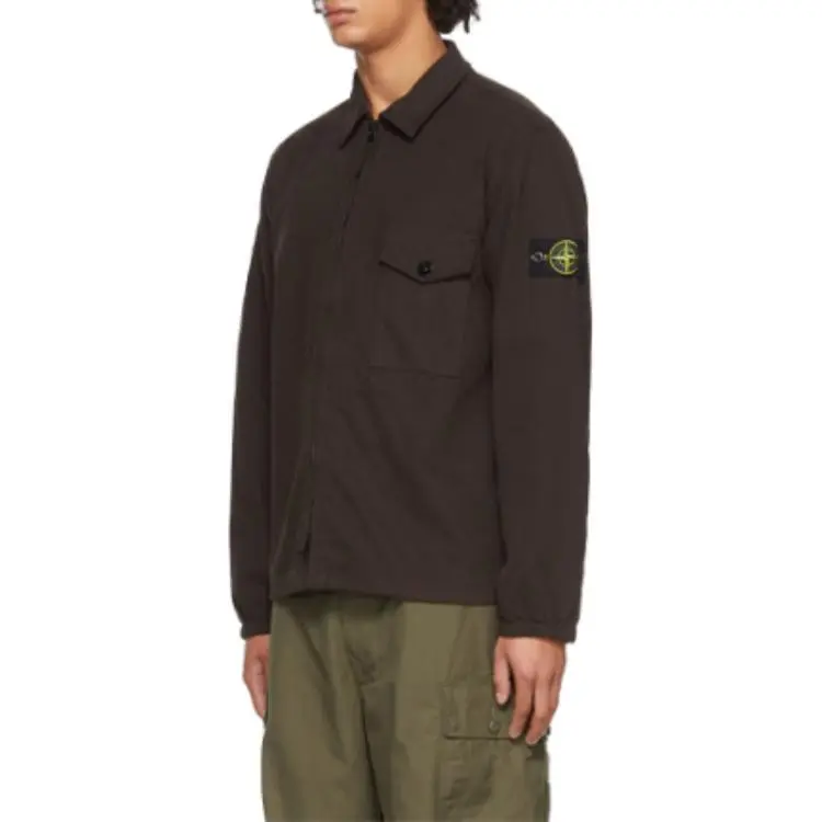 STONE ISLAND Jacket Men's Brown-1