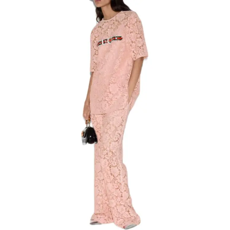 GUCCI Casual Pants Women's Pink-4