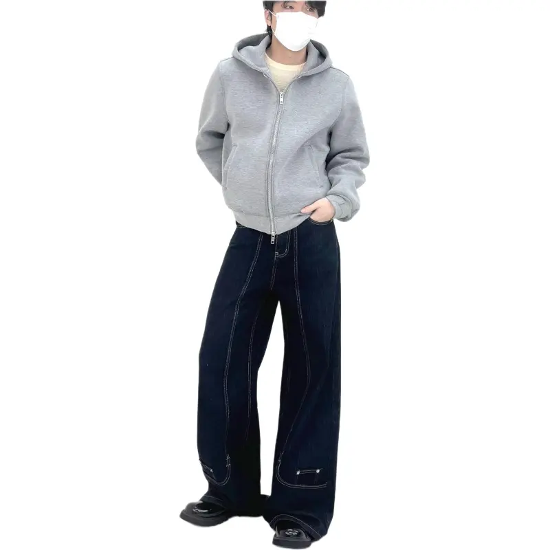 SZSX Jeans Unisex Blue-2