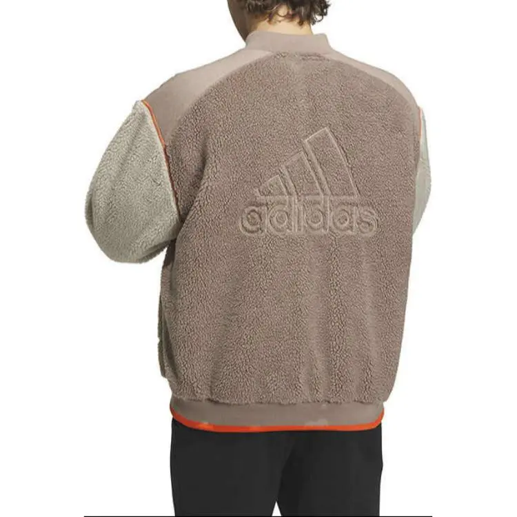 Adidas Velvet Jackets Men Khaki-3