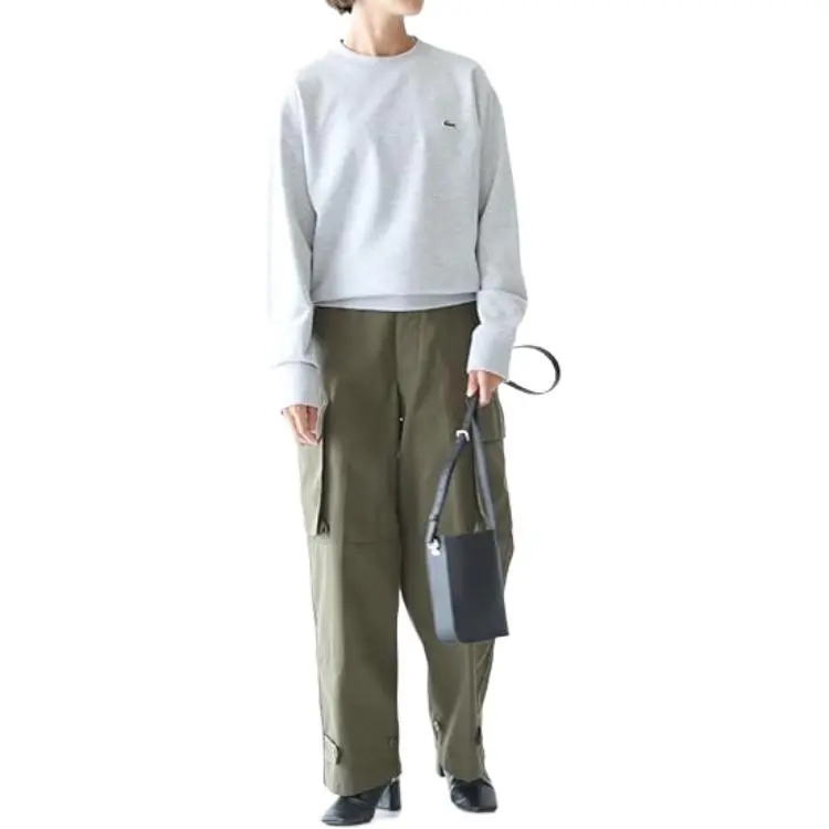 LACOSTE Sweatshirts Men Gray-2