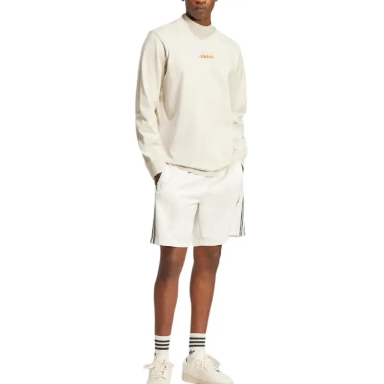 Adidas Long Sleeve Mock Neck Q1 Long Sleeve Top-1