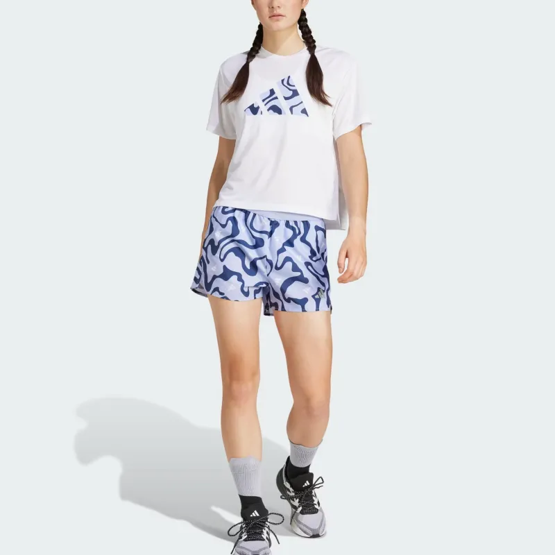 Adidas BRAND LOVEClimacool SS25 T Shirt Women's White-1