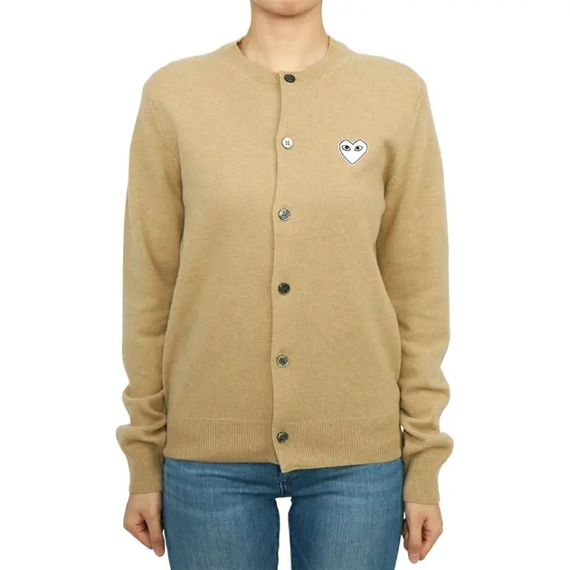 CDG Play Knitwear Women's Yellow-1