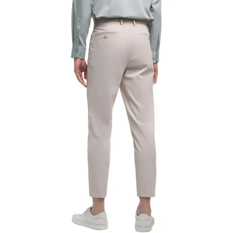K BOXING Casual Pants Men's Crescent White-3