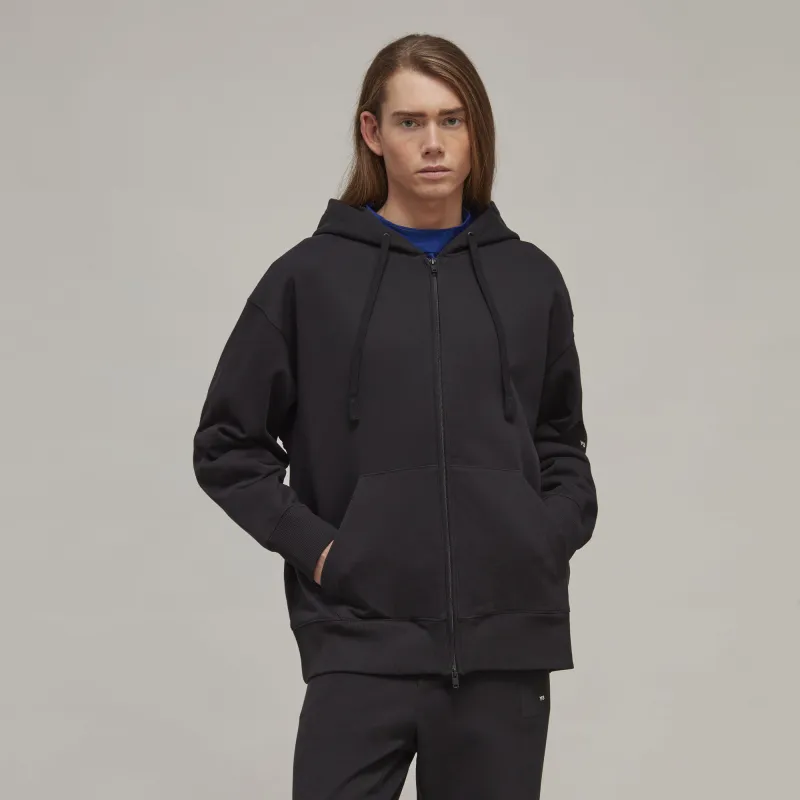 Adidas Y 3 Organic Cotton Terry Zip Hoodie-3