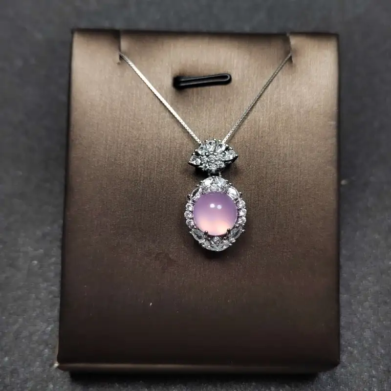 Grace Chalcedony Necklaces Women's-6