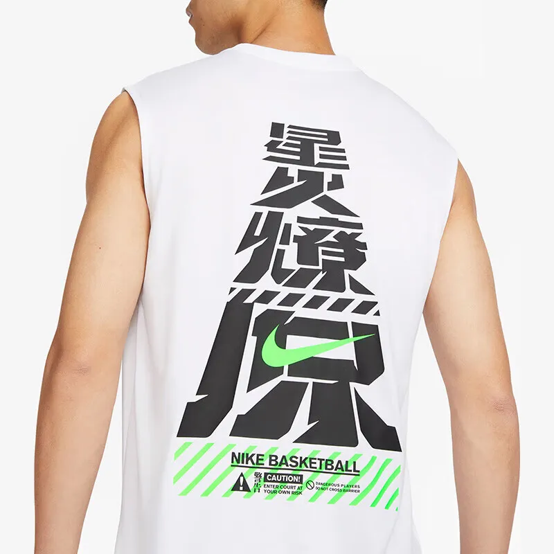 Nike Tank Tops Men White-4