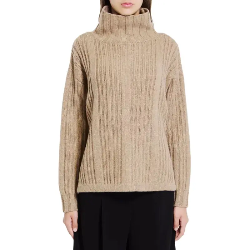 MaxMara Sweater Women's Beige Brown-2