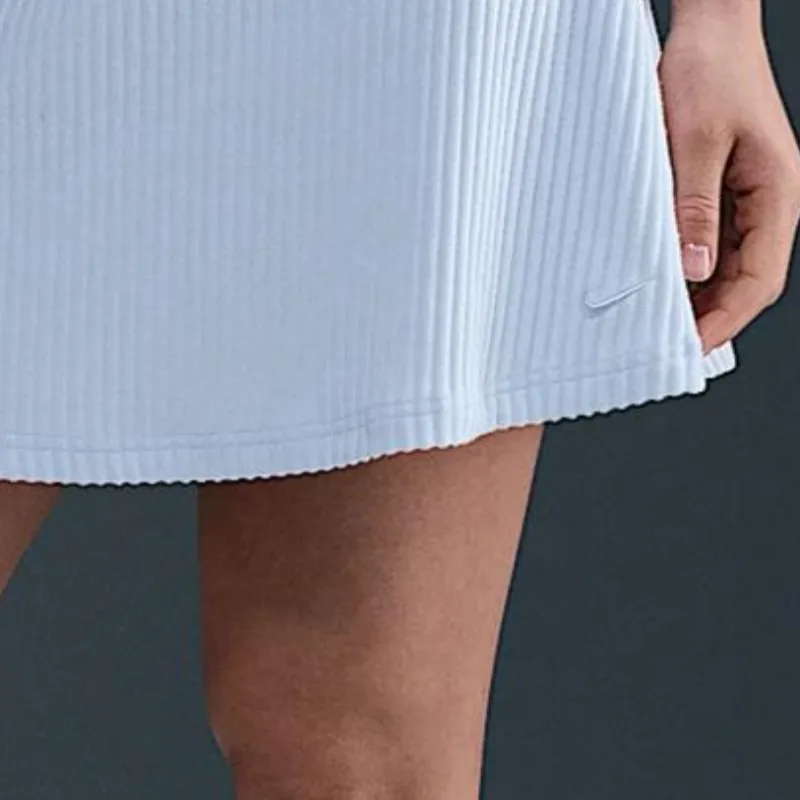 Nike Swoosh Casual Short Skirts Women's Blue 423-3