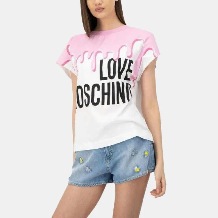 MOSCHINO T Shirts Women's Pink-3