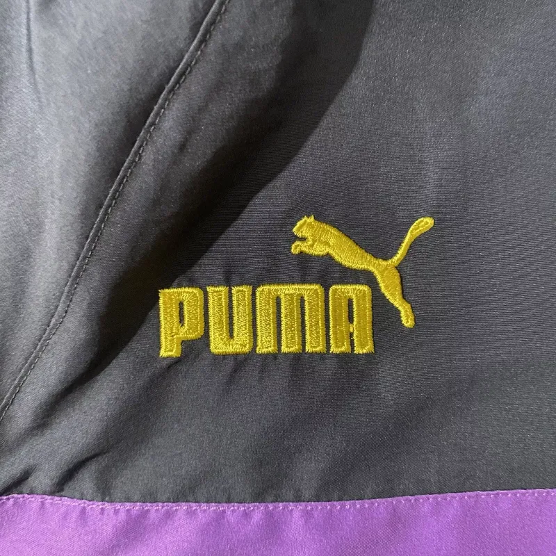 PUMA Borussia Dortmund Jacket Men's Black Purple-3