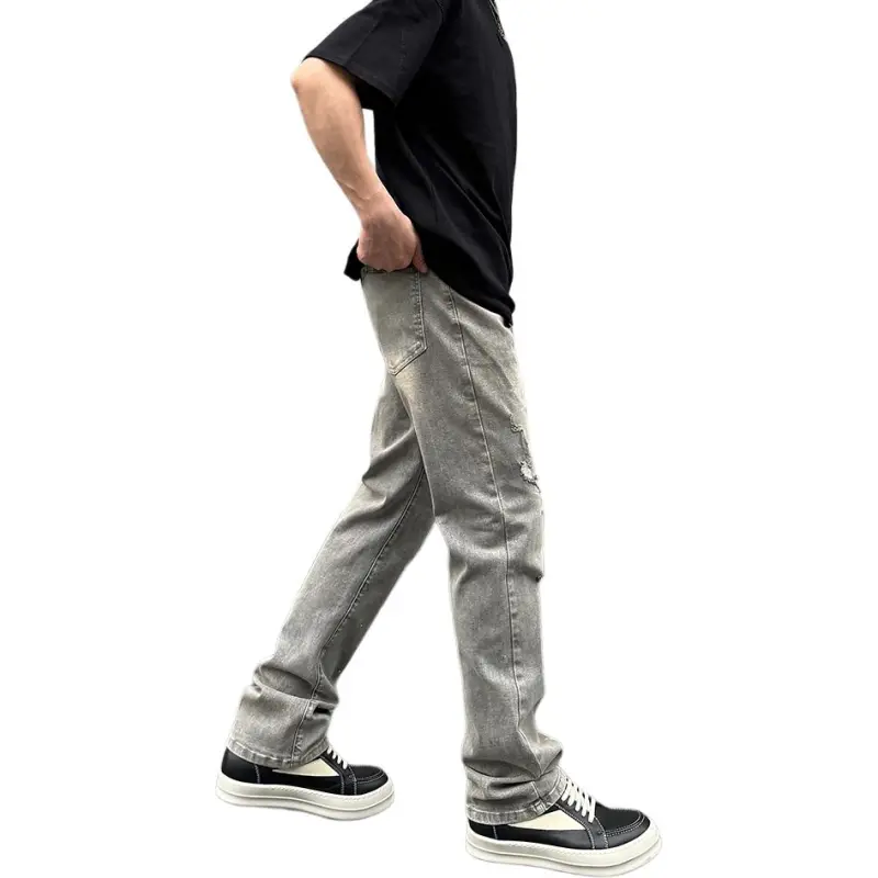 NHZN Jeans Unisex Light Blue-4